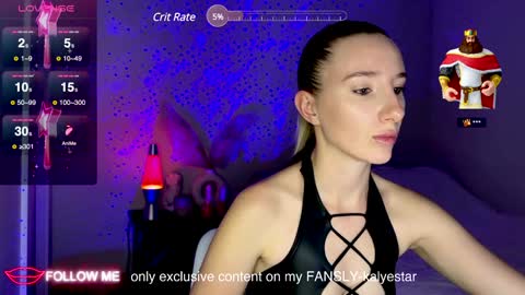 Snapshot of kalyestar chatting on 12.13.24 Kelly online show from 12.13.24