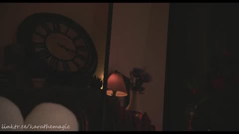 Snapshot of karathemagic chatting on 06.28.26 I am here around 5am GMT karathemagic online show from 06.28.26