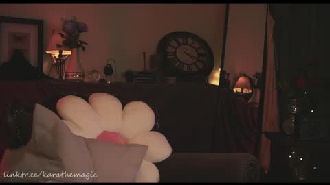 Snapshot of karathemagic chatting on 07.05.26 I am here around 5am GMT karathemagic online show from 07.05.26