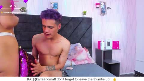 Snapshot of karlaandmatt chatting on 02.20.26 karlaandmatt online show from 02.20.26