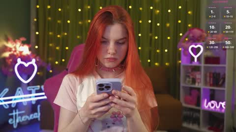 Snapshot of katy_ethereal chatting on 10.13.25 Katy - online show from 10.13.25