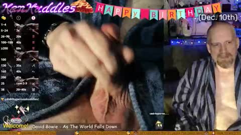 Snapshot of kenkuddles chatting on 12.17.25 Ken Kuddles online show from 12.17.25