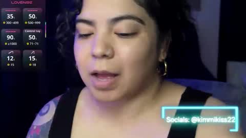 Snapshot of kimmiakiss22 chatting on 10.04.25 Kimmi online show from 10.04.25