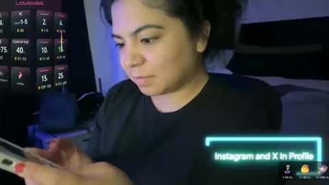 Snapshot of kimmiakiss22 chatting on 10.13.25 Kimmi online show from 10.13.25