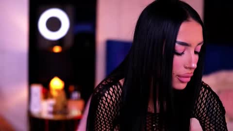 Snapshot of kimnatty chatting on 10.22.25 Kim online show from 10.22.25