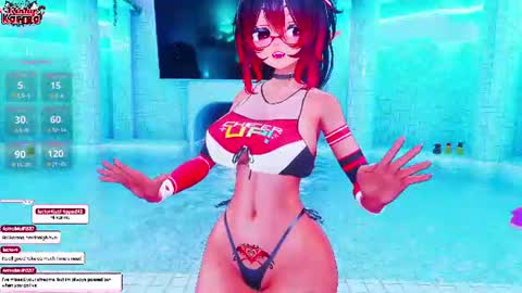Snapshot of kinkykarmavr chatting on 06.27.26 KinkyKarma XO online show from 06.27.26