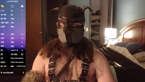 kinkywolf87 online show from 01.17.25
