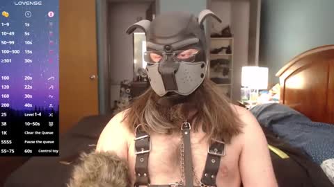 kinkywolf87 online show from 01.17.25