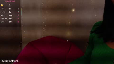  Komatsu Lilith online show from 12.15.25