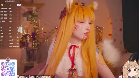 koshkasenpai online show from 10.26.25