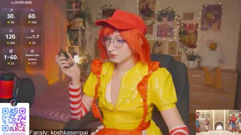 koshkasenpai online show from 11.21.25