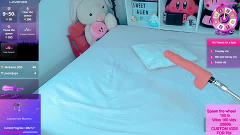 SweetAlienBunny online show from 01.07.25