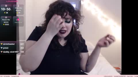 Snapshot of laceyblack42069 chatting on 03.03.25 Lacey online show from 03.03.25