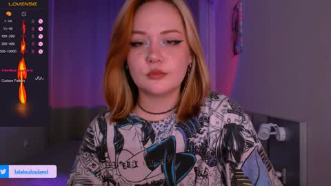 Snapshot of lala_loulou chatting on 12.03.24 Nicky online show from 12.03.24