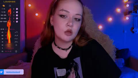 Snapshot of lala_loulou chatting on 02.21.25 Nicky online show from 02.21.25