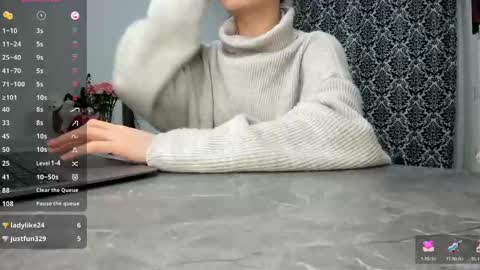 Snapshot of lanalandd chatting on 01.13.25 Lana online show from 01.13.25