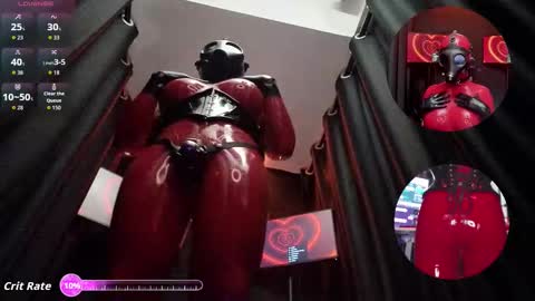 Latex Ruby online show from 09.30.25