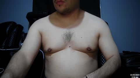 Snapshot of latinstud7 chatting on 01.03.25 Nico online show from 01.03.25