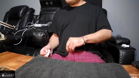 Snapshot of latinstud7 chatting on 03.03.25 Nico online show from 03.03.25