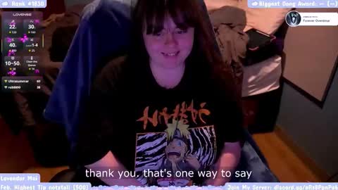 LavenderMei online show from 02.11.26