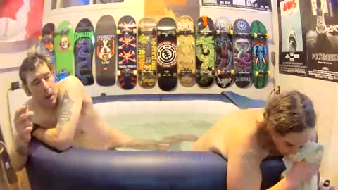 Snapshot of leatherluvefuck chatting on 10.27.25 kinky dirty fuck online show from 10.27.25