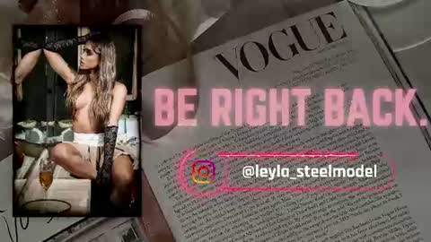INSTA leylasteel model         online show from 06.28.26