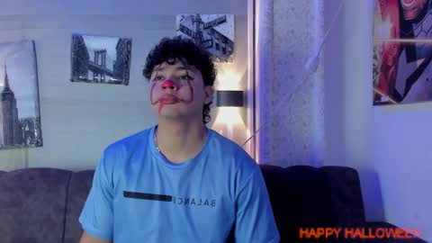 Snapshot of liam_percy7 chatting on 10.31.25 liam online show from 10.31.25