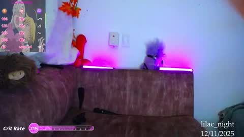 Snapshot of lilac_night chatting on 11.12.25 Jen online show from 11.12.25