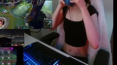 Snapshot of lilythrone chatting on 03.02.26 Lily Rone online show from 03.02.26