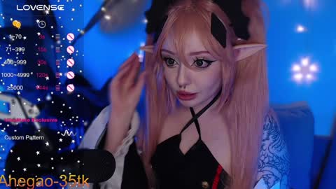Hey im Lina Ur cosplay waifu  online show from 01.23.25