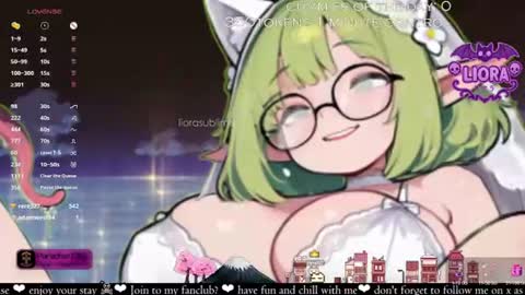 Snapshot of liorasublime chatting on 07.02.26 im Liora uwu online show from 07.02.26