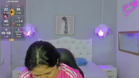 Snapshot of lisa7_7 chatting on 10.25.25 Lisa online show from 10.25.25