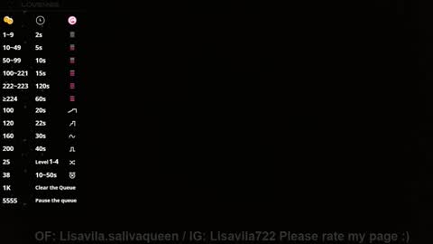 Lisa online show from 10.17.25