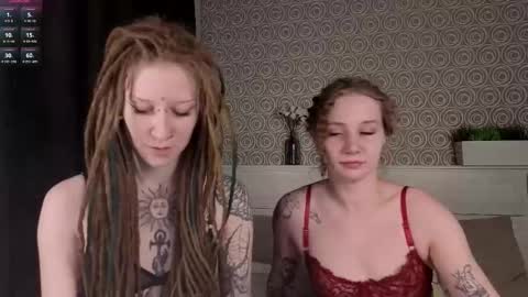 Hello our names are Kate and Alice this is our first day here. online show from 02.13.26