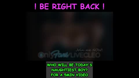 Cleo Patra -  online show from 10.13.25