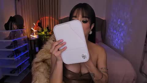 Snapshot of livecumayumi chatting on 10.16.25 Goddess Ayumi online show from 10.16.25