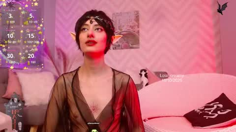 Snapshot of lola_creamy chatting on 10.11.25 Lola online show from 10.11.25