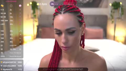 LoretteLorena online show from 02.17.25