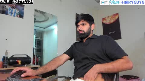 Snapshot of lovehairyindian chatting on 12.10.24 Indian hairy online show from 12.10.24