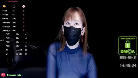 Snapshot of lovely_asahi chatting on 09.21.25 lovely asahi online show from 09.21.25