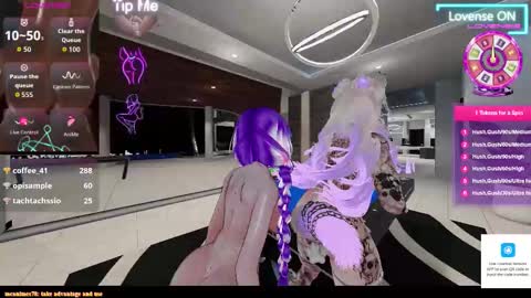 Snapshot of loveuniversal7777 chatting on 10.22.25 Universalove7 VR online show from 10.22.25