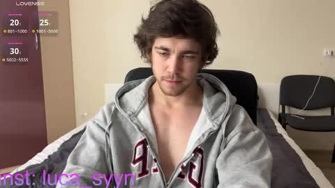 Snapshot of luca_syn chatting on 10.16.25 Luca S online show from 10.16.25