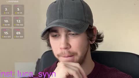 Snapshot of luca_syn chatting on 10.18.25 Luca S online show from 10.18.25