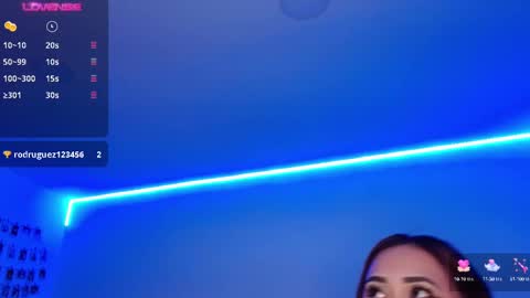 Snapshot of m33li chatting on 03.10.25 Meli online show from 03.10.25