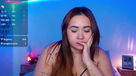 Snapshot of m33li chatting on 03.12.25 Meli online show from 03.12.25