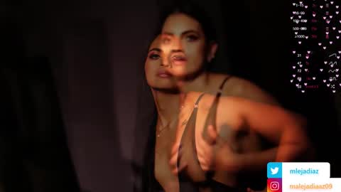 Snapshot of malejadiaz_ chatting on 10.15.25 Maleja Diaz online show from 10.15.25