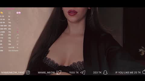 Snapshot of mamiemeow chatting on 02.05.25 Your Miss Alice online show from 02.05.25