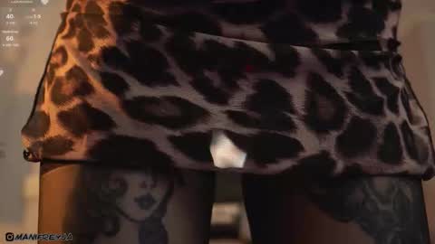 Snapshot of manifreyja chatting on 09.29.25 Amelie online show from 09.29.25