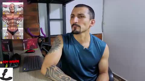 Snapshot of marckmuscle chatting on 06.25.26 Marck Independent model online show from 06.25.26