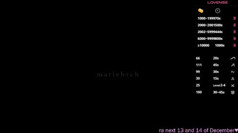 Maria  online show from 12.02.25